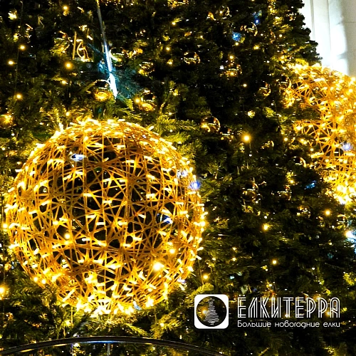 Феерия - Комплект дизайнерского освещения для елки высотой 15 метров